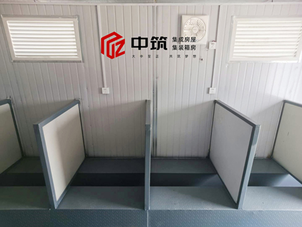 濟南移動衛生間安裝完成