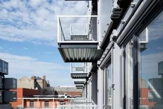 濟南天橋區濱河南路住人集裝箱公寓